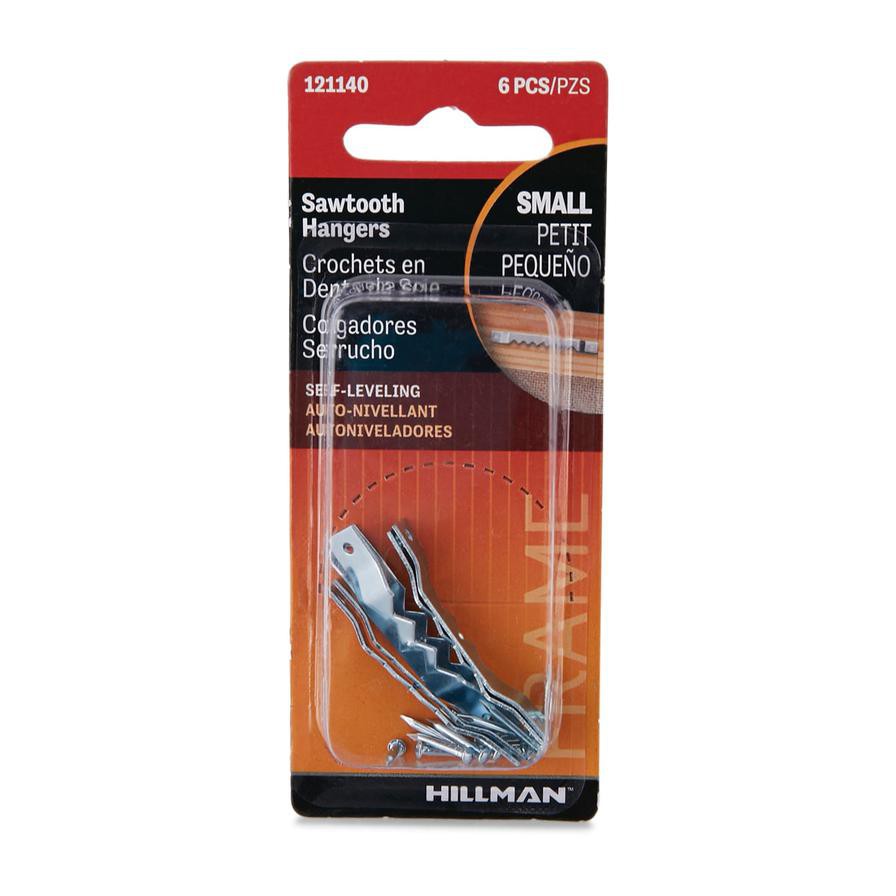 Hillman Sawtooth Hanger (Pack of 6)