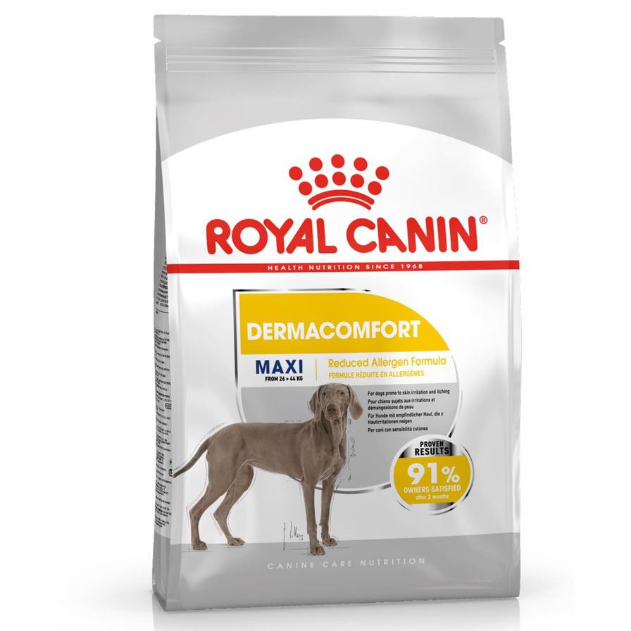 Royal Canin Canine Care Nutrition Dermacomfort Dry Dog Food (Maxi Adult Dogs, 10 kg)