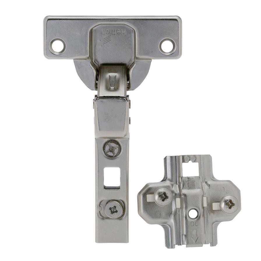 Hettich Steel Half Overlay Hinge, Th42 (3.5 cm)