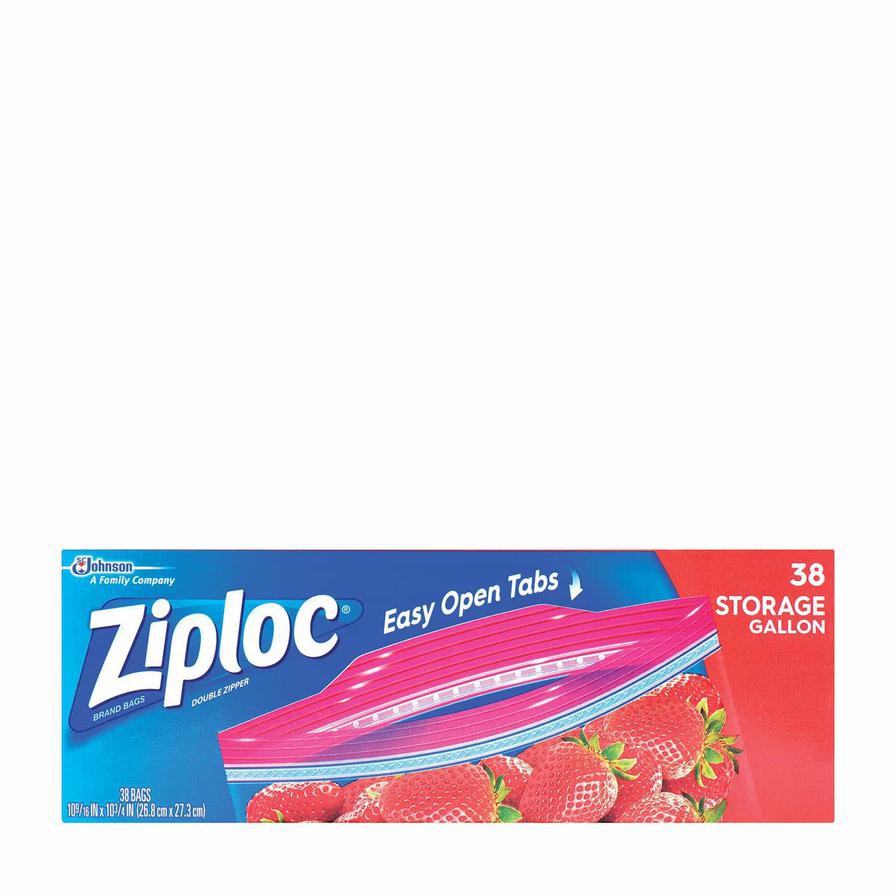 Ziploc Resealable Plastic Bag Pack (38 Pc.)