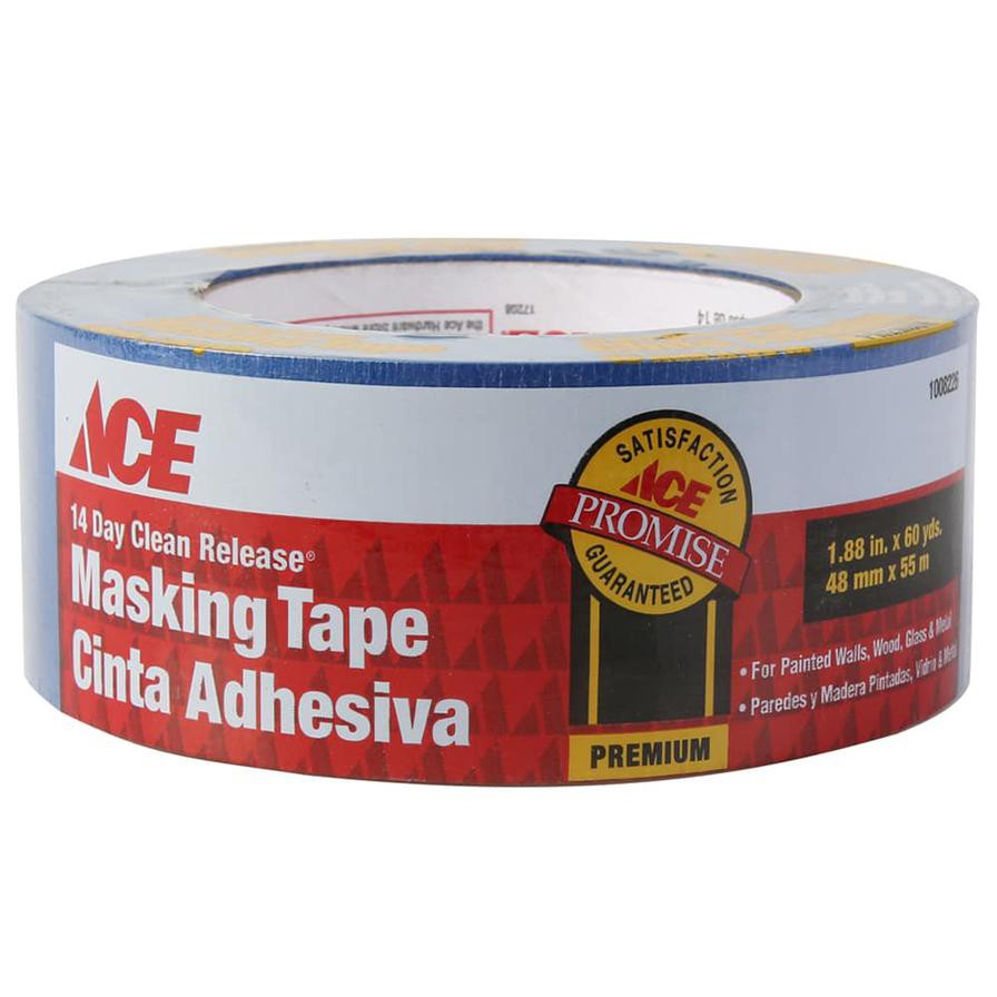 Ace General Purpose Mask Tape (4.77 cm x 49.9 m, Clear)