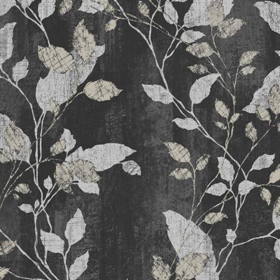 Graham & Brown Vermeil Vinyl Coated Leaf Wallpaper, 104129