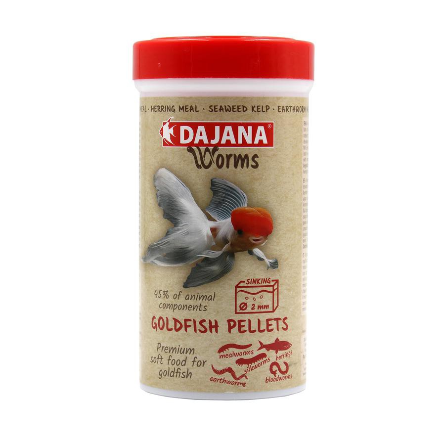 Dajana Worms Goldfish Pellet (250 ml)