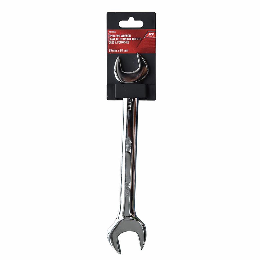 Ace Steel Double Open-End Wrench (25 x 28 mm)