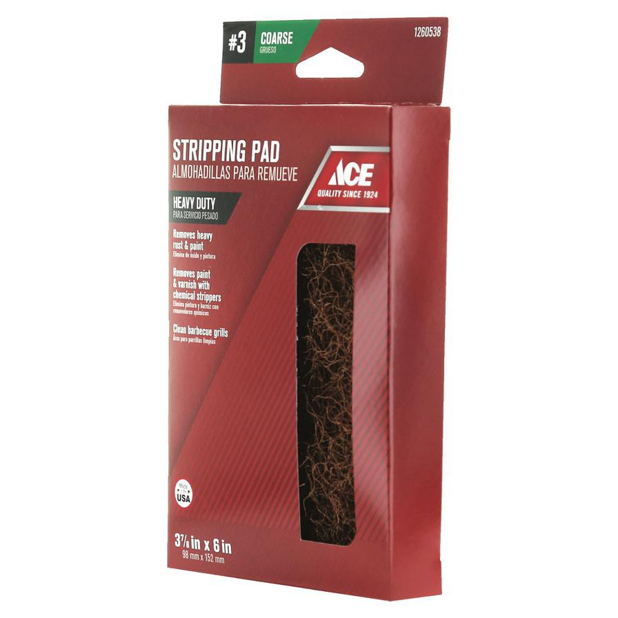 Ace Heavy Duty Coarse Stripping Pad (9.8 cm x 15.2 cm)