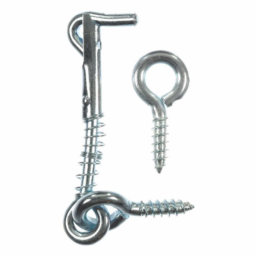 Ace Steel Safety Hook and Eye Pack (6.35 cm, 5 Pc.)