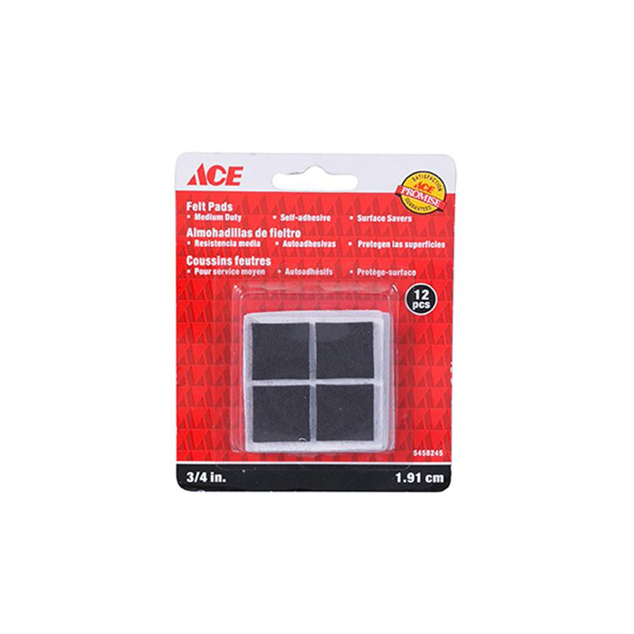 ACE Felt Pads (1.91 cm, Pack of 12)