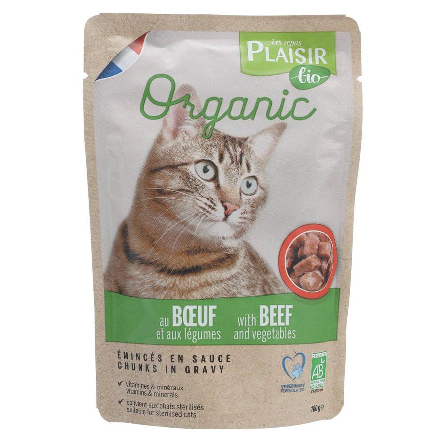 Le Repas Plaisir Wet Cat Food Chunks Beef & Vegetables (100 g)