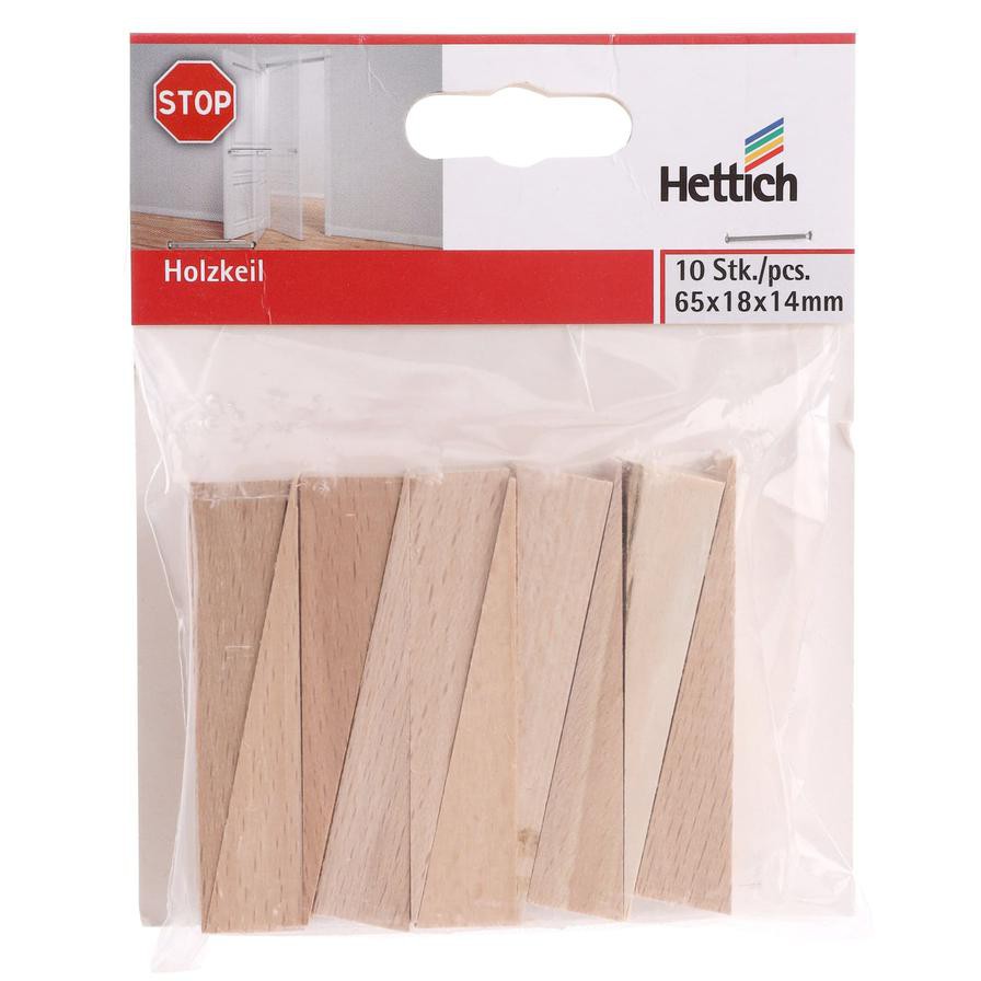 Hettich Wooden Levelling Wedge (65 x 18 x 14 mm)