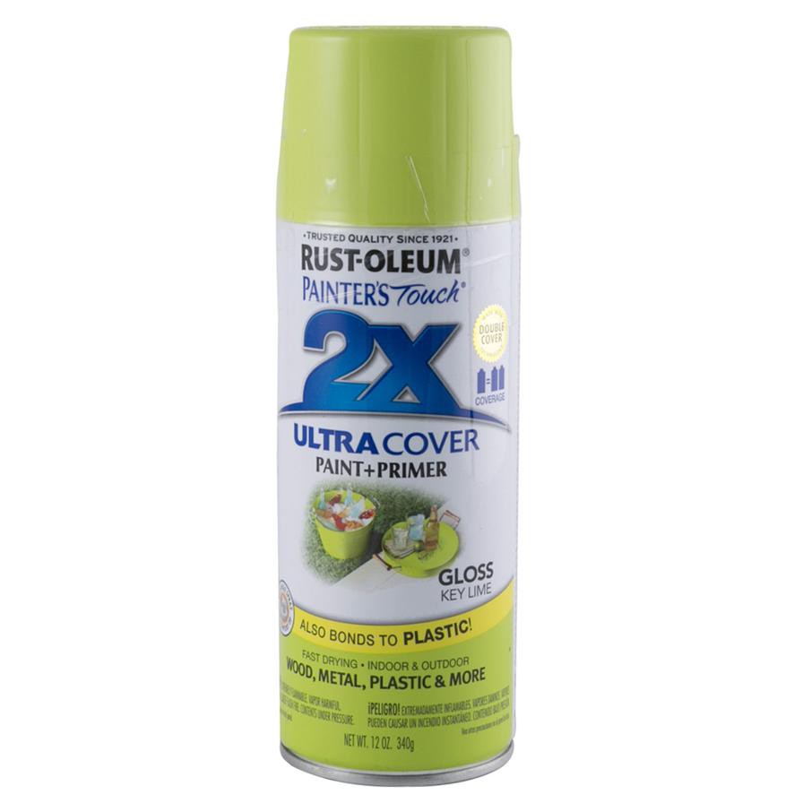 Rustoleum Painter's Touch Ultra Cover 2X Spray Paint (354.9 ml, Gloss Key Lime)