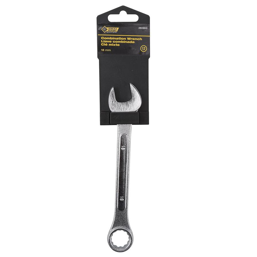 Steel Grip Carbon Steel 18 mm Combination Wrench (18 x 18 x 1 cm)