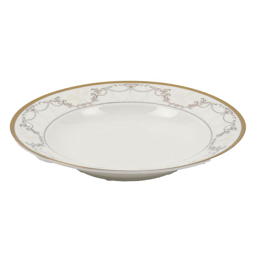 Queens Bone China Soup Plate (20 cm)