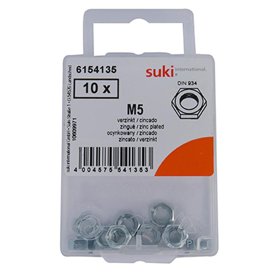 Suki 6154135 M5 Hex Nut (8 x 8.76 x 4 mm)