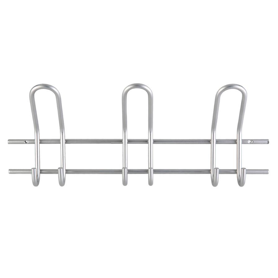 Hettich 3-Hook Clothes Hook (Silver)