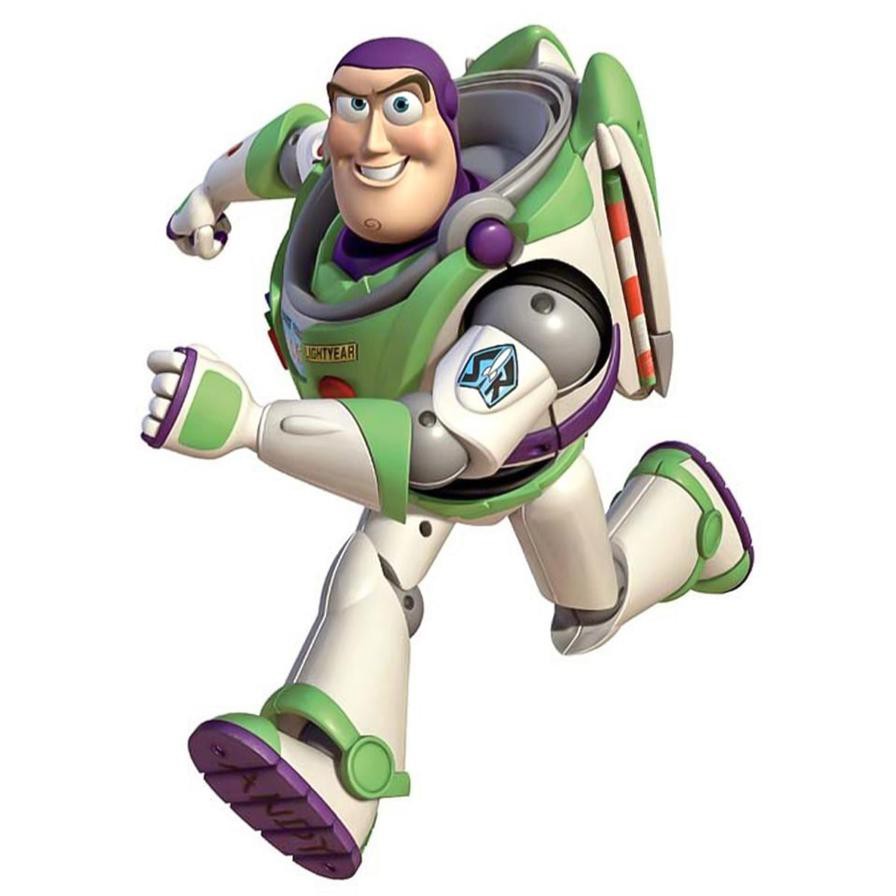RoomMates RMK1431GM Buzz Lightyear Glow in the Dark Giant Wall Decals (Multicolored)