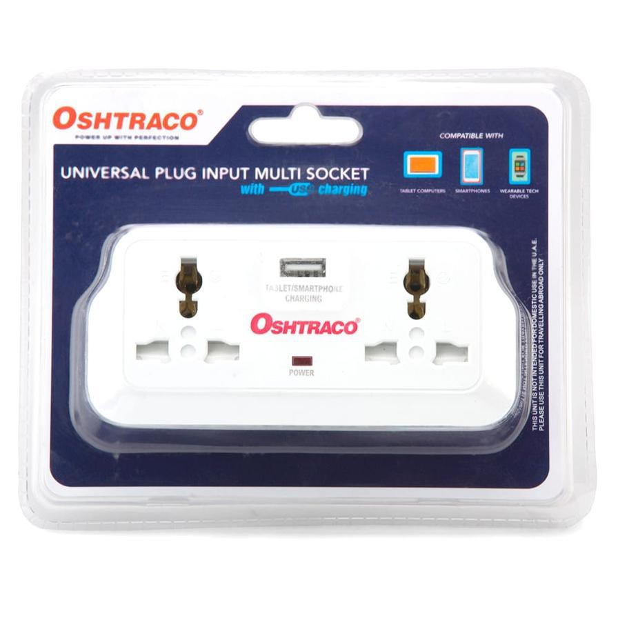 Oshtraco Universal Multi Socket (15 x 10 x 4 cm)