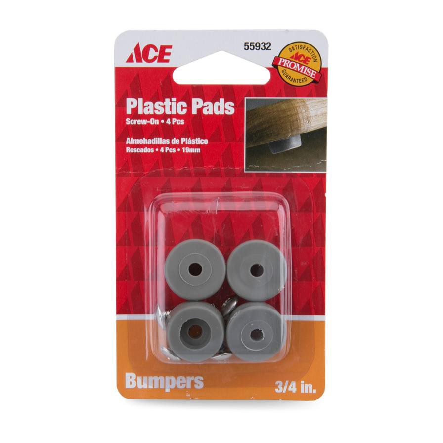 ACE Nail-On Glides (2.5 cm, Pack of 4)
