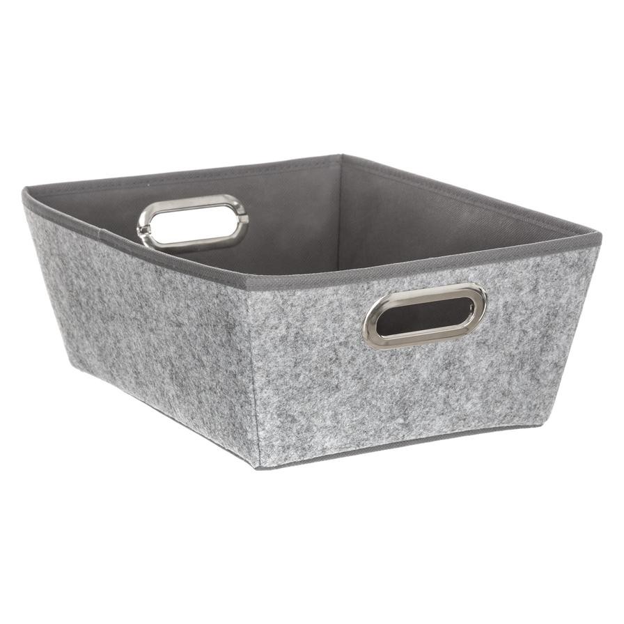 5five Polypropylene & Cardboard Felt Storage Box (11 L)