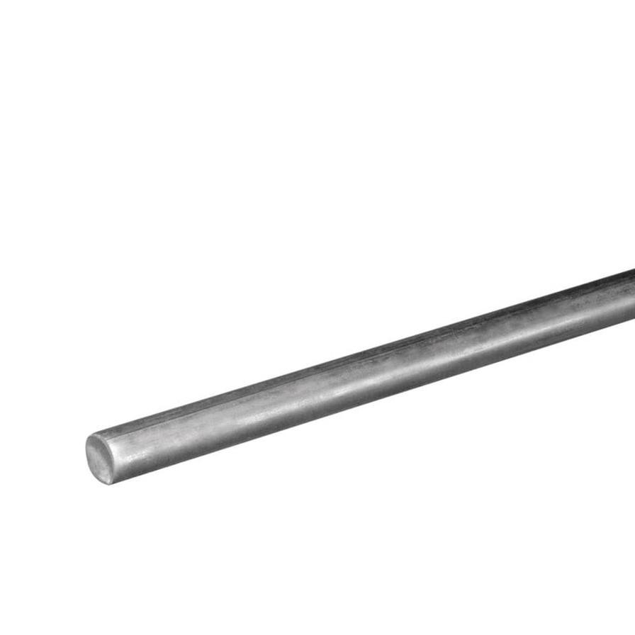 Boltmaster Zinc-Plated Steel Round Unthreaded Rod (91.4 x 0.95 cm)