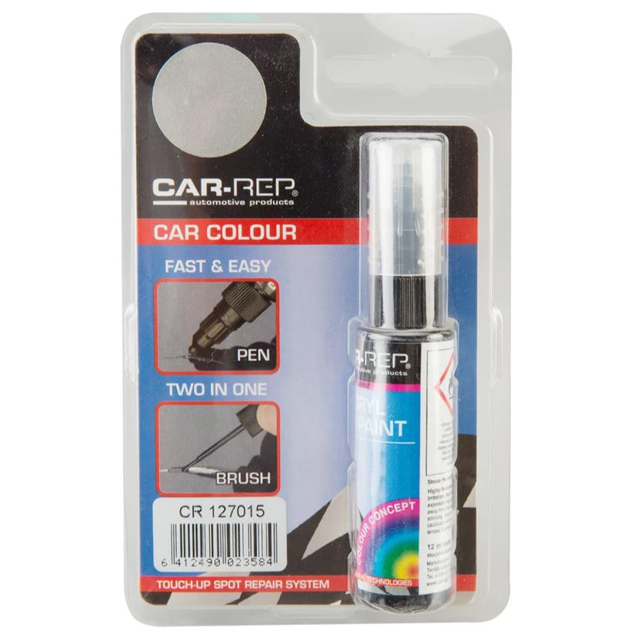 Car-Rep 127015 Touch-Up Pen (12 ml, Silver Metallic)