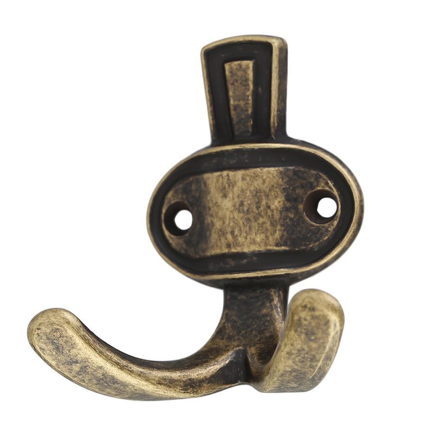 Hettich Hook Karlos II Brass-Plated Hook (Patina)