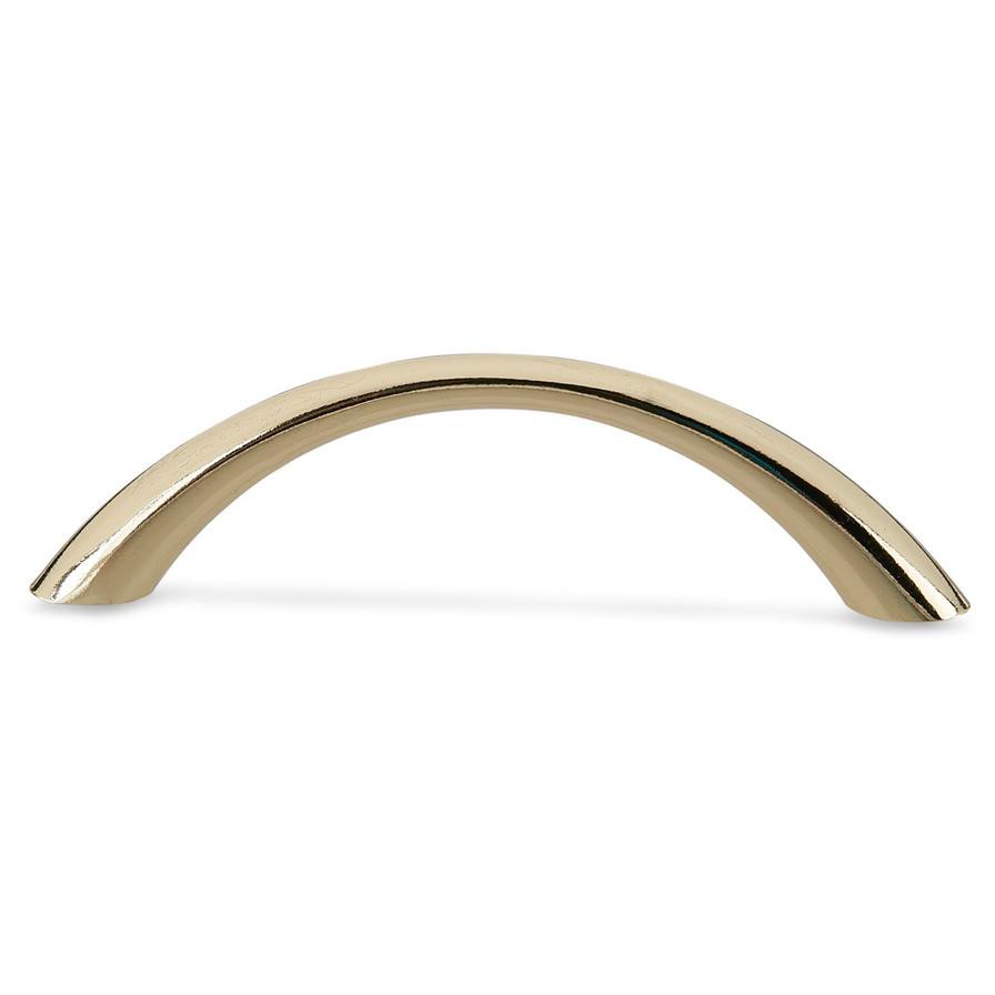 Hettich Furniture Handle (96 mm, Brass Plated)