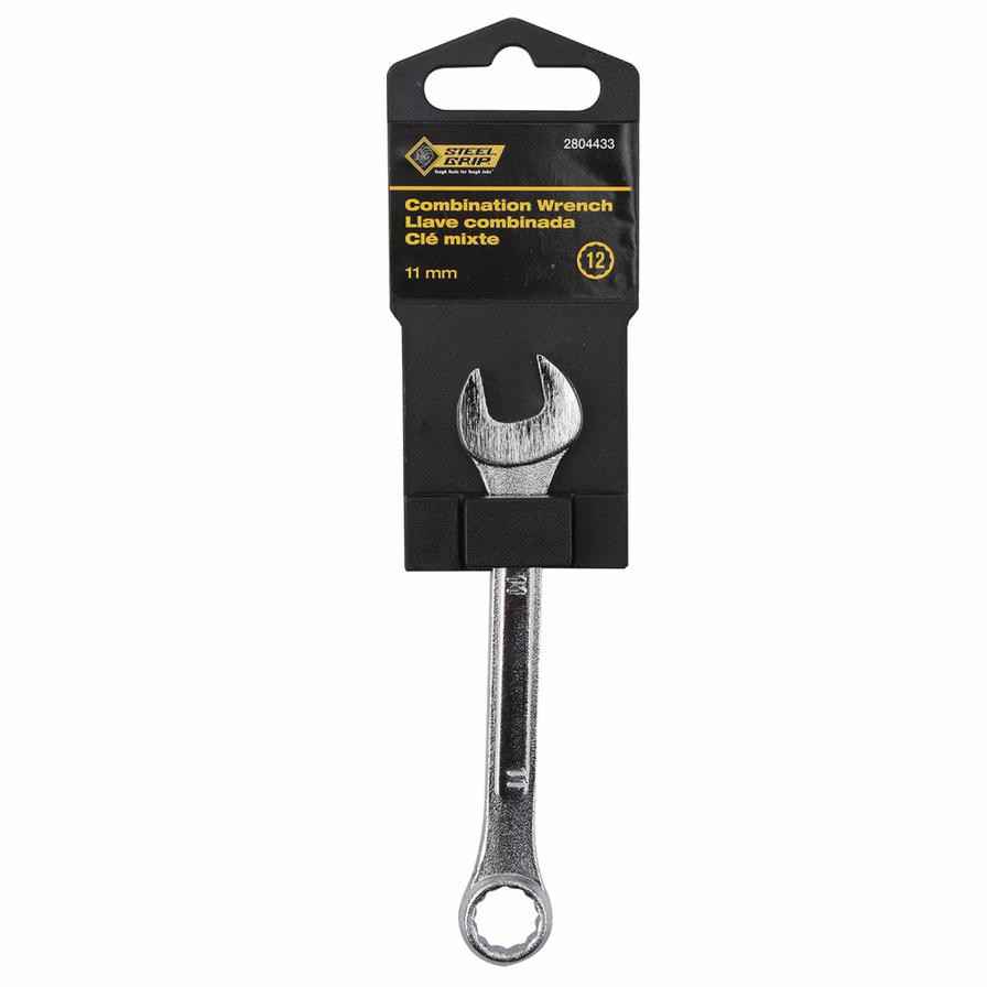 Steel Grip Carbon Steel Combination Wrench (11  mm)