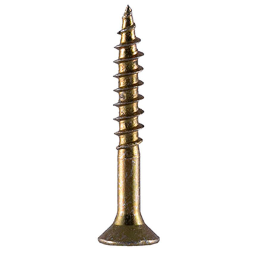 Suki Zinc Pozidriv Chipboard Screws (4 x 30 mm, Pack of 100)