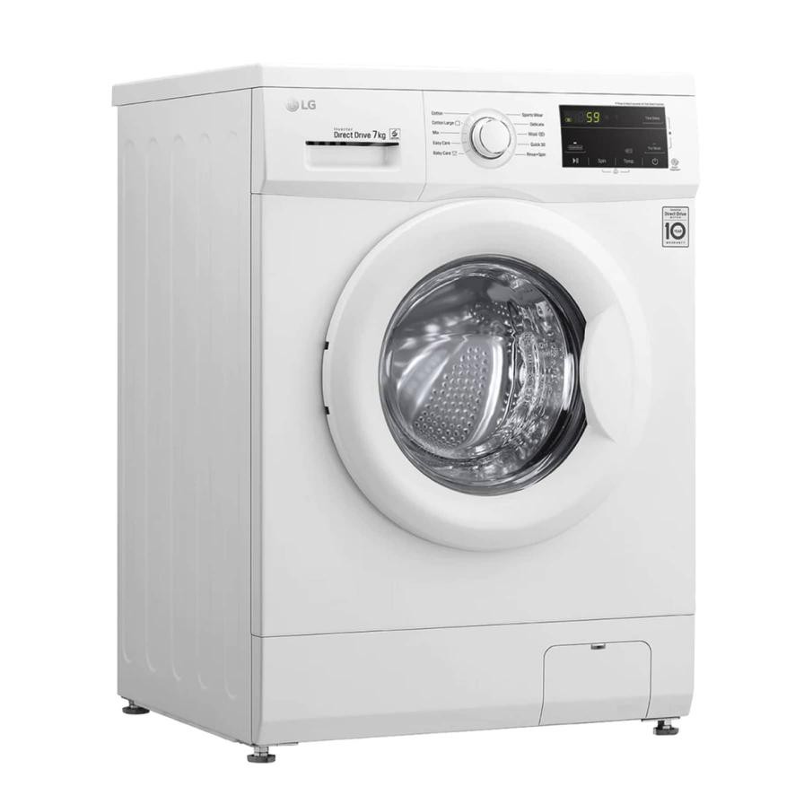 LG 7 Kg Freestanding Front Load Washing Machine, FH2J3QDNP0 (1200 rpm)