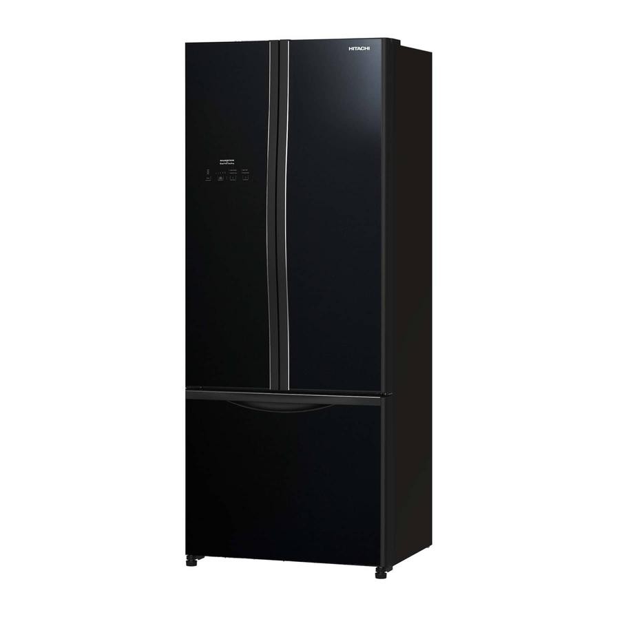 Hitachi Freestanding French Door Bottom Freezer, RWB710PUK9GBK (710 L)