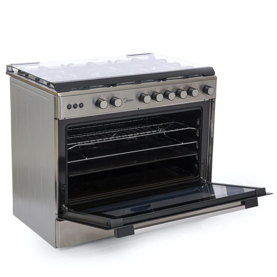 Midea Freestanding 5-Burner Gas Cooker, LME95030FFD-C (90 x 60 x 85 cm)