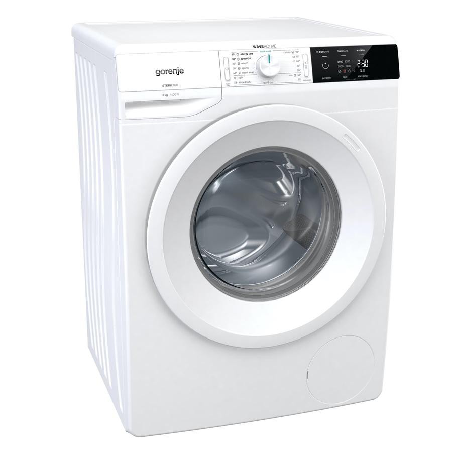 Gorenje 8 Kg Freestanding Front Load Washing Machine, WE843 (1400 rpm)