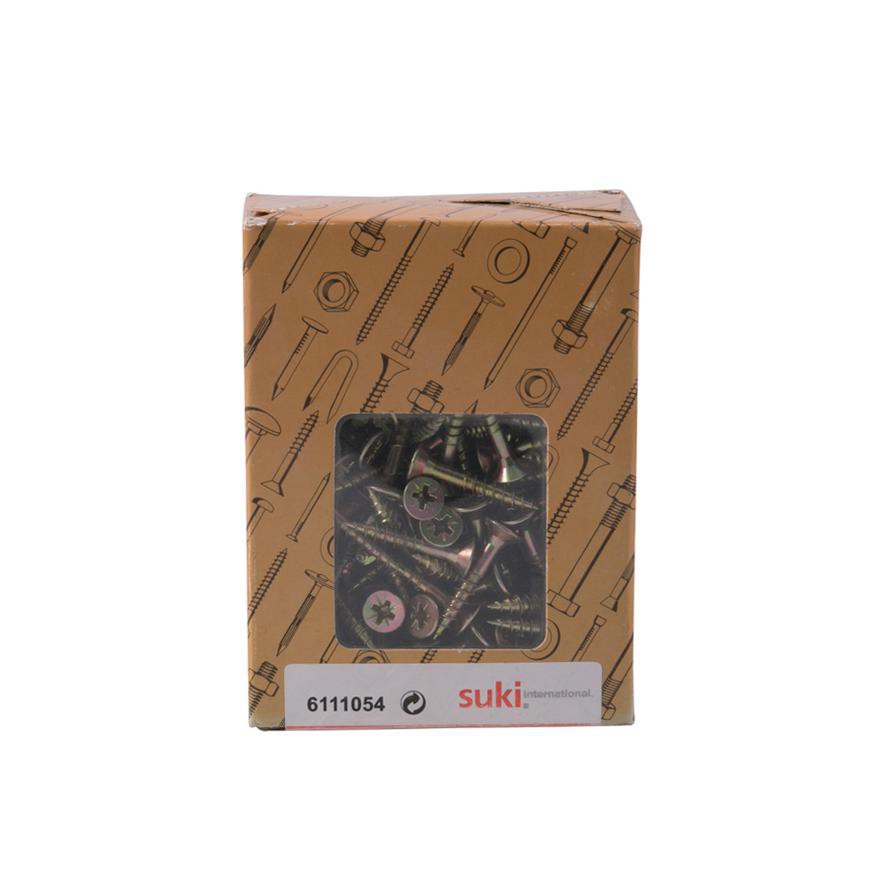 Suki Chipboard Screws (5 x 30 mm, Pack of 200)
