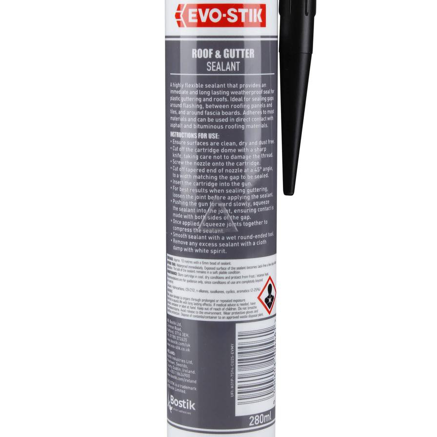 Evo-Stick Roof & Gutter Sealant (Black)