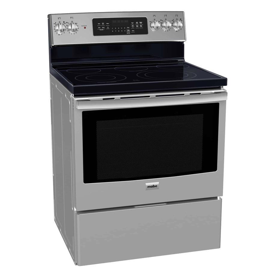 Mabe Freestanding 5-Burner Electric Ceramic Cooker, EML835NXF0 (71 x 76 x 120 cm)