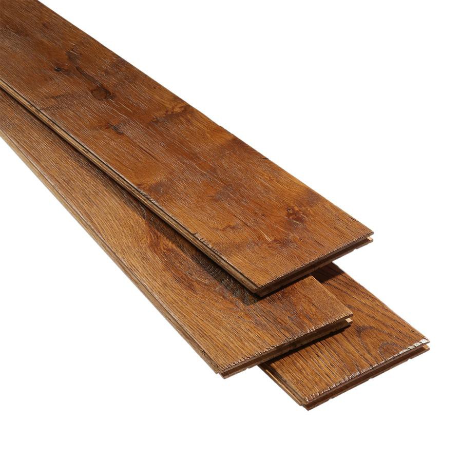 GoodHome Skanor Wide Matt Oak Solid Wood Flooring Pack (1200 x 150 x 15 mm)