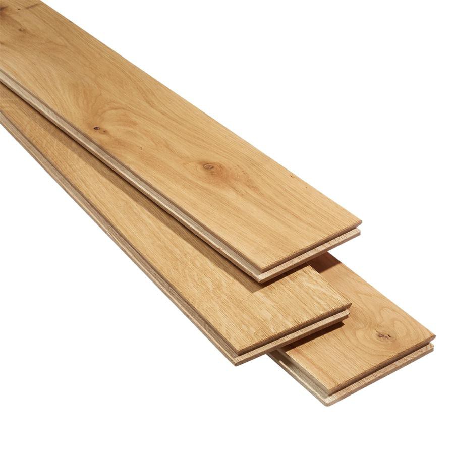 علبة أرضيات مطفية اللمعة خشب سنديان قاسي جود هوم فيسبي (1200 × 150 × 15 ملم، 15 قطعة)