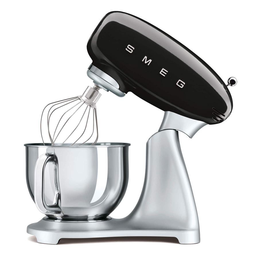 SMEG 50s Retro Style Stand Mixer, SMF02BLUK (800 W)