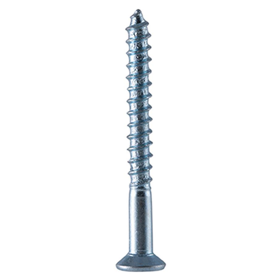 Suki Zinc Plated Pozidriv Wood Screws (4 x 40 mm, Pack of 50)