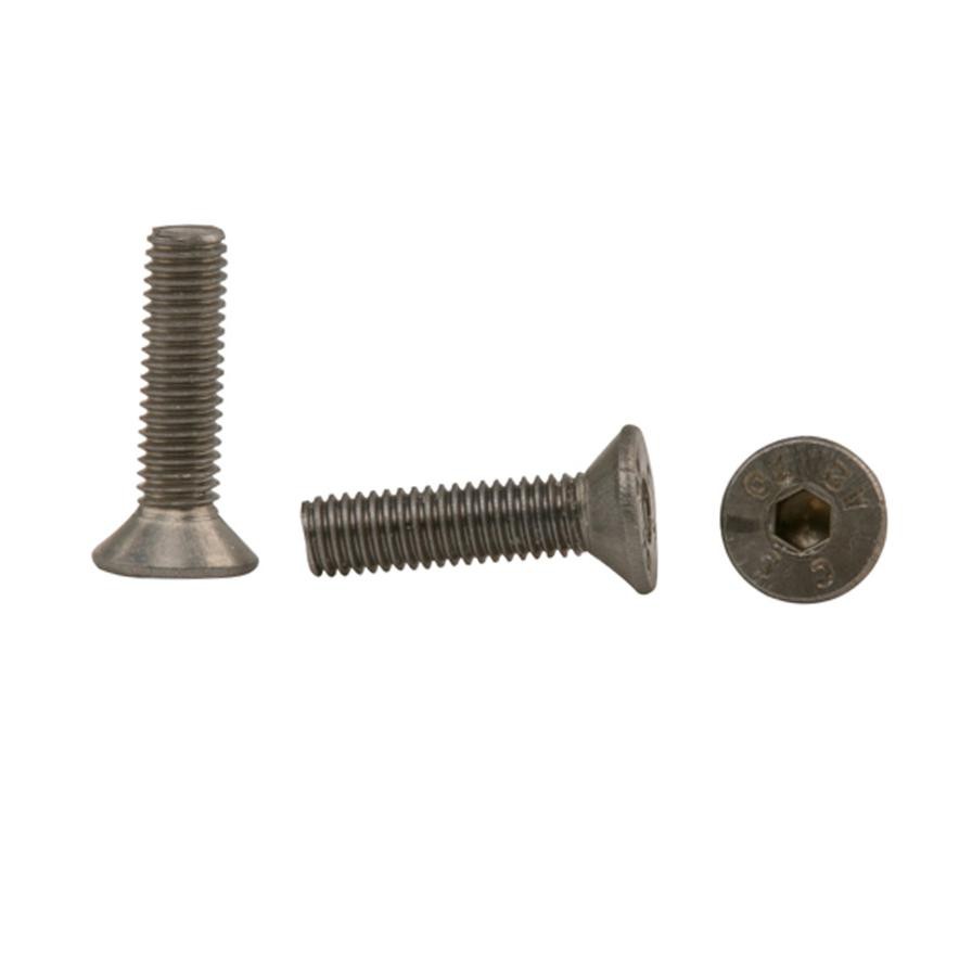 Suki Steel Hex Socket Countersunk Machine Screws (M5 x 20 mm, Pack of 6)