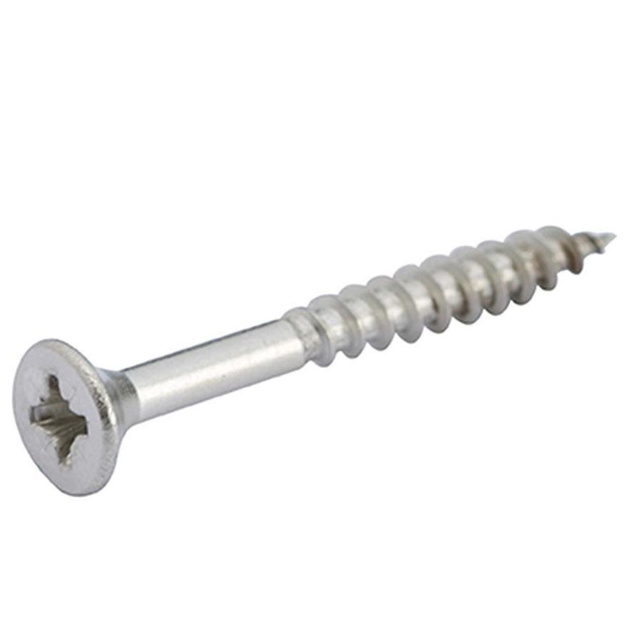 Suki 6164048 Countersunk Raised Chipboard Screws (4 x 0.4 cm)