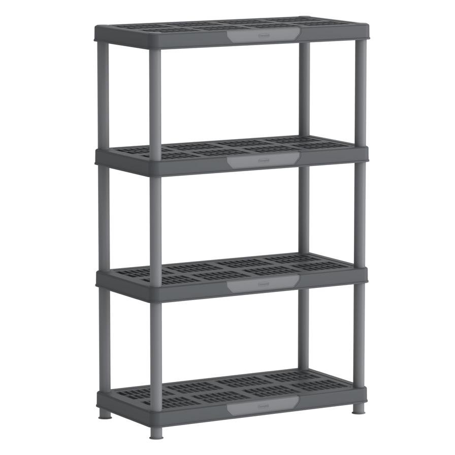 Cosmoplast Plastic 4-Tier Shelving Rack (90 x 45 x 141.5 cm)