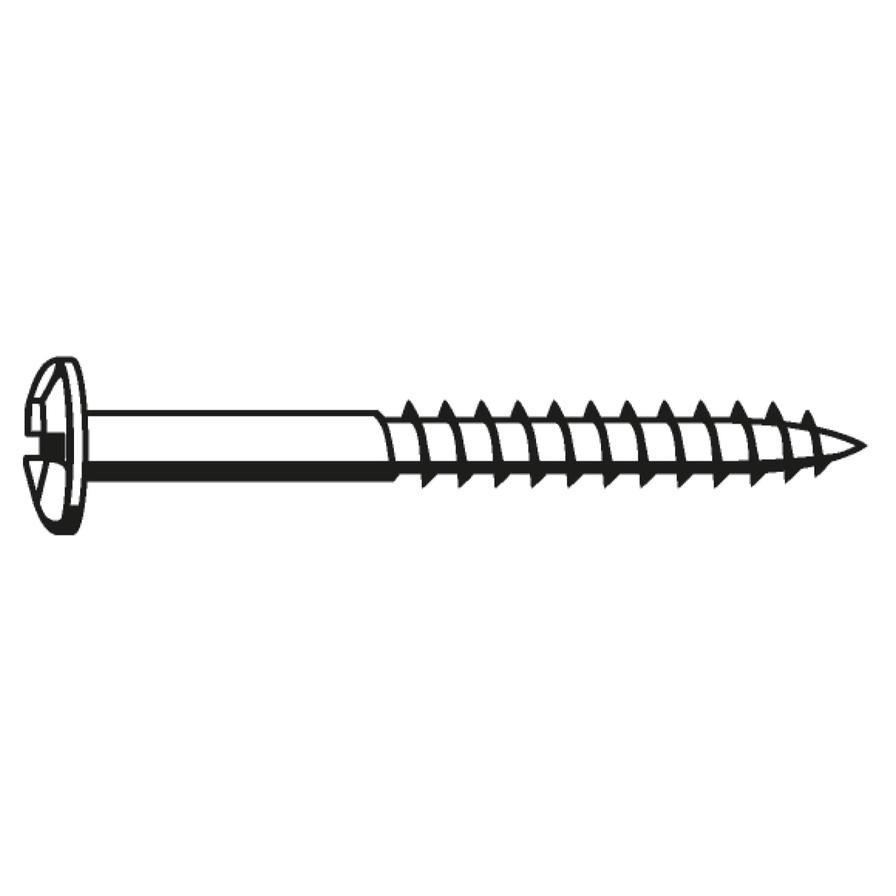 Suki Steel Wood Screw (0.3 x 2 cm)