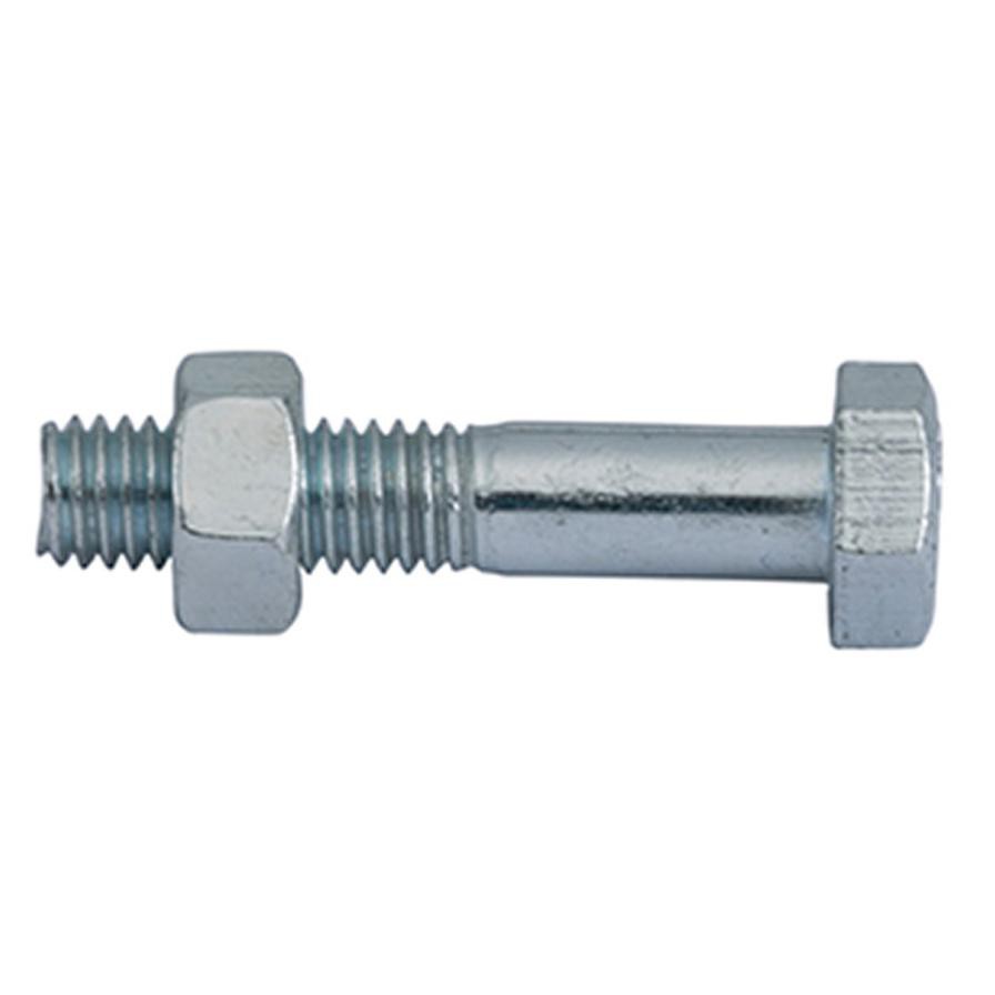 Suki DIN 601 Hex Zinc-Plated Steel Screws (M8 x 40 mm)