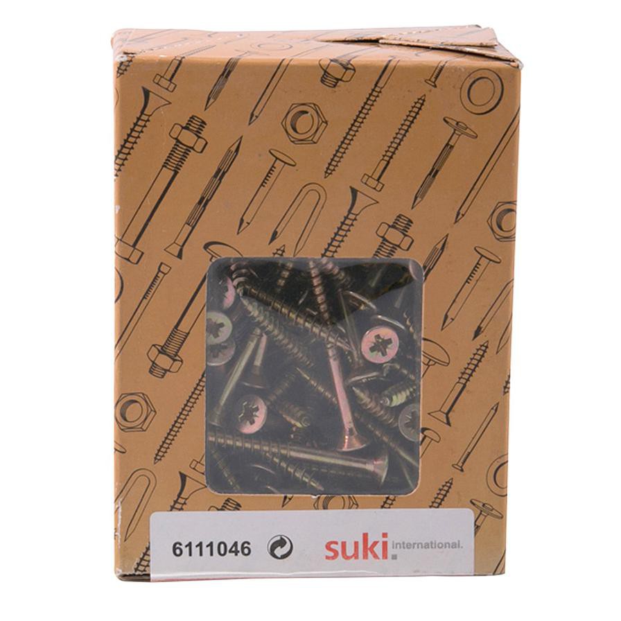 Suki Chipboard Screws (4.5 x 50 mm, Pack of 150)