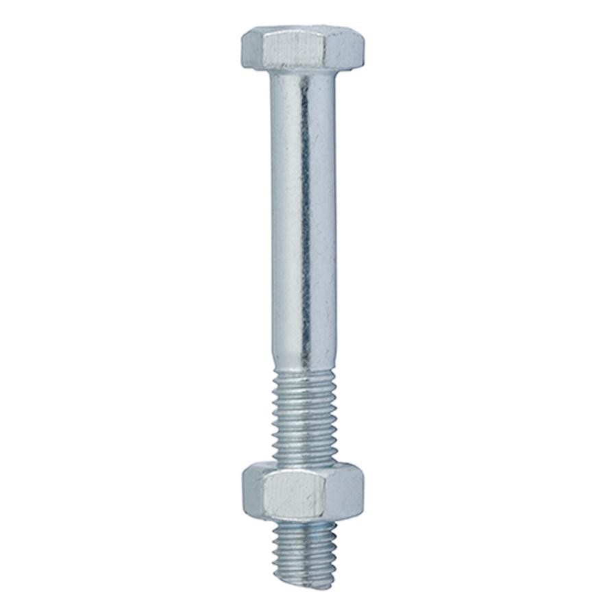 Suki DIN 601 Zinc-Plated Steel hex Screws (M8 x 60 mm)