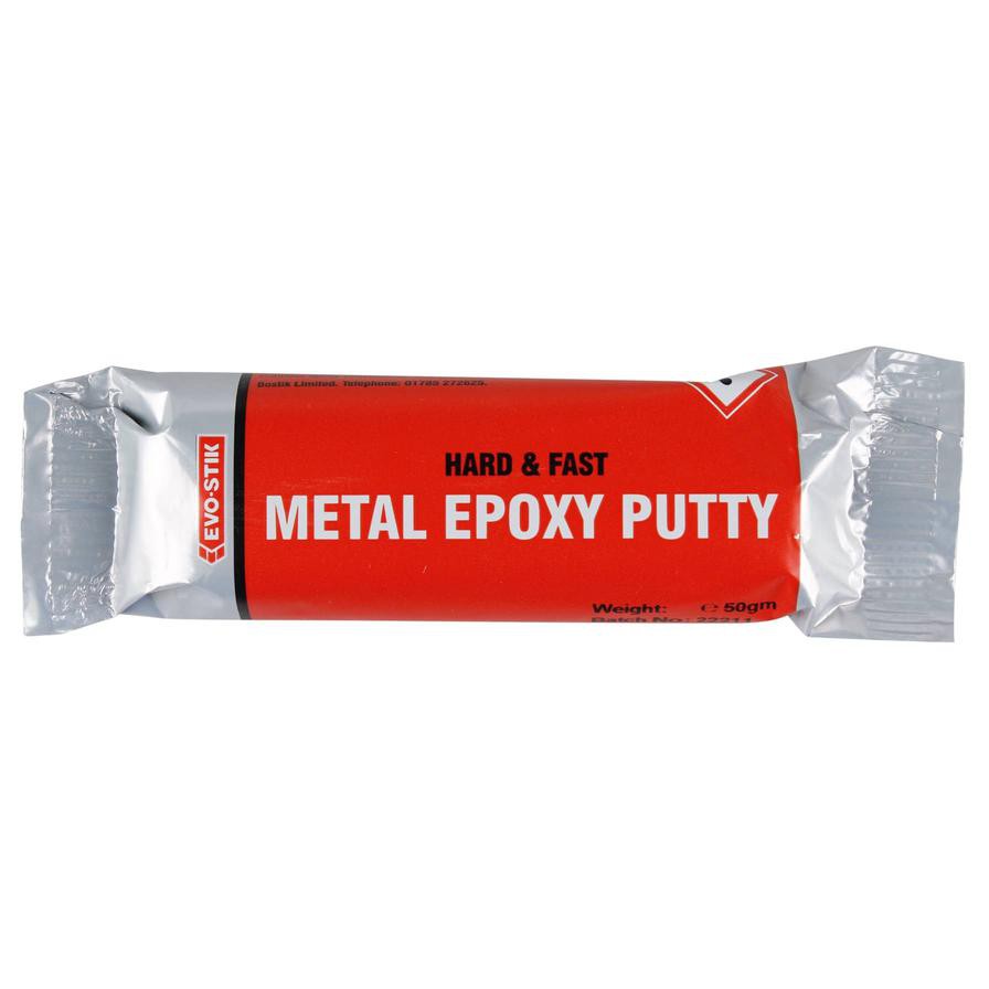 Evo-Stick Hard & Fast Metal Epoxy Putty (50 g)