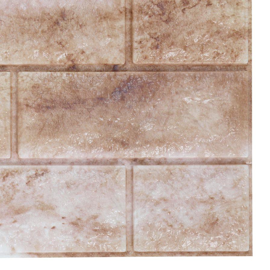 Polycell Interior Foam Brick (75 x 66 cm, Camel Brown)