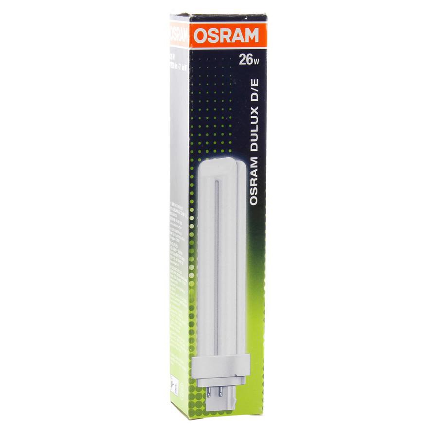 Osram Dulux D/E G24q-2 Lamp (26 W, Warm White)