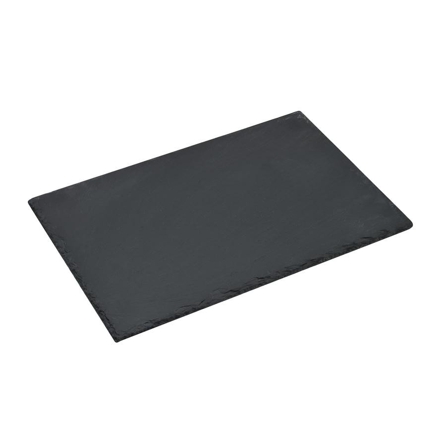 Raj Rectangle Slate Plate (30 x 20 cm)